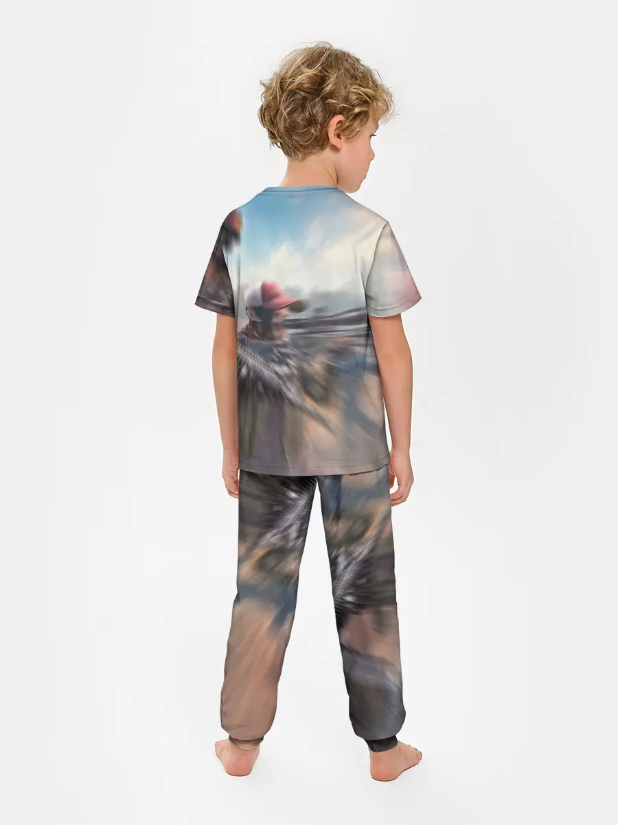 Детская пижама с брюками / Королевская битва | ПУБГ