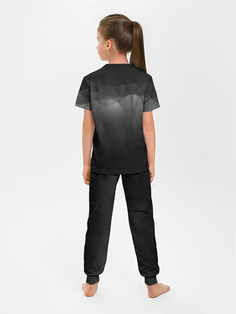 Детская пижама с брюками / GRAY GEOMETRY | СЕРАЯ ГЕОМЕТРИЯ