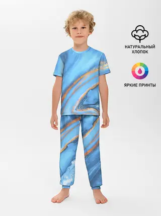 Детская пижама с брюками / Краски