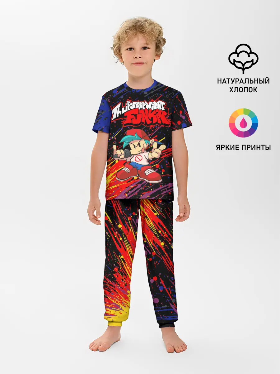 Детская пижама с брюками / Friday Night Funkin