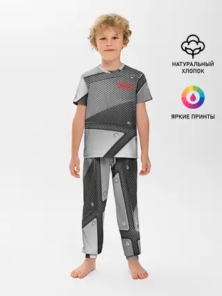 Детская пижама с брюками / KIA metalic motors