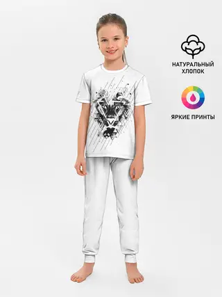 Детская пижама с брюками / Лев