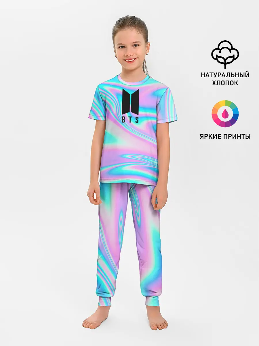 Детская пижама с брюками / BTS