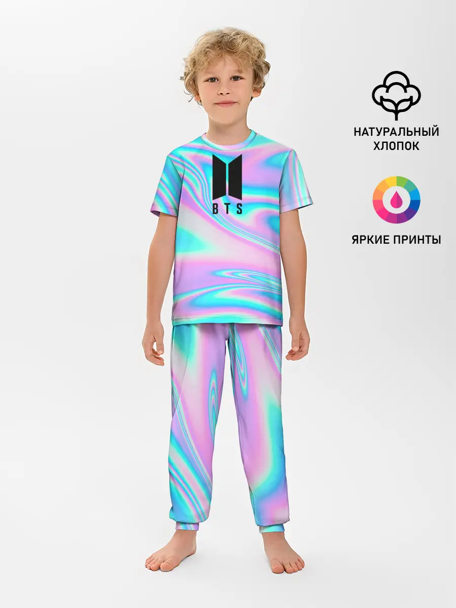 Детская пижама с брюками / BTS