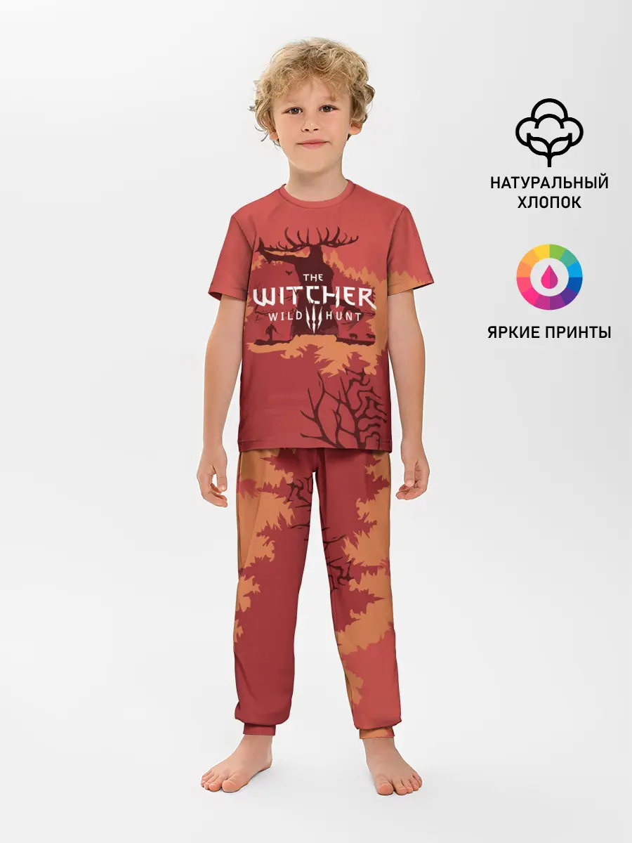 Детская пижама с брюками / ВЕДЬМАК