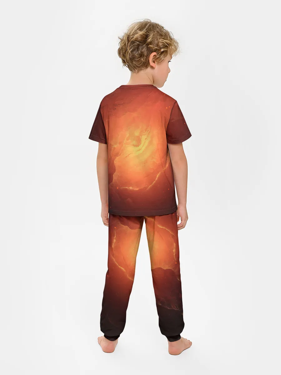 Детская пижама с брюками / Cat 50/50