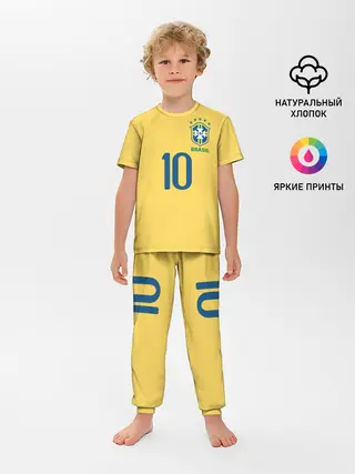 Детская пижама с брюками / СБОРНАЯ БРАЗИЛИИ ПЕЛЕ