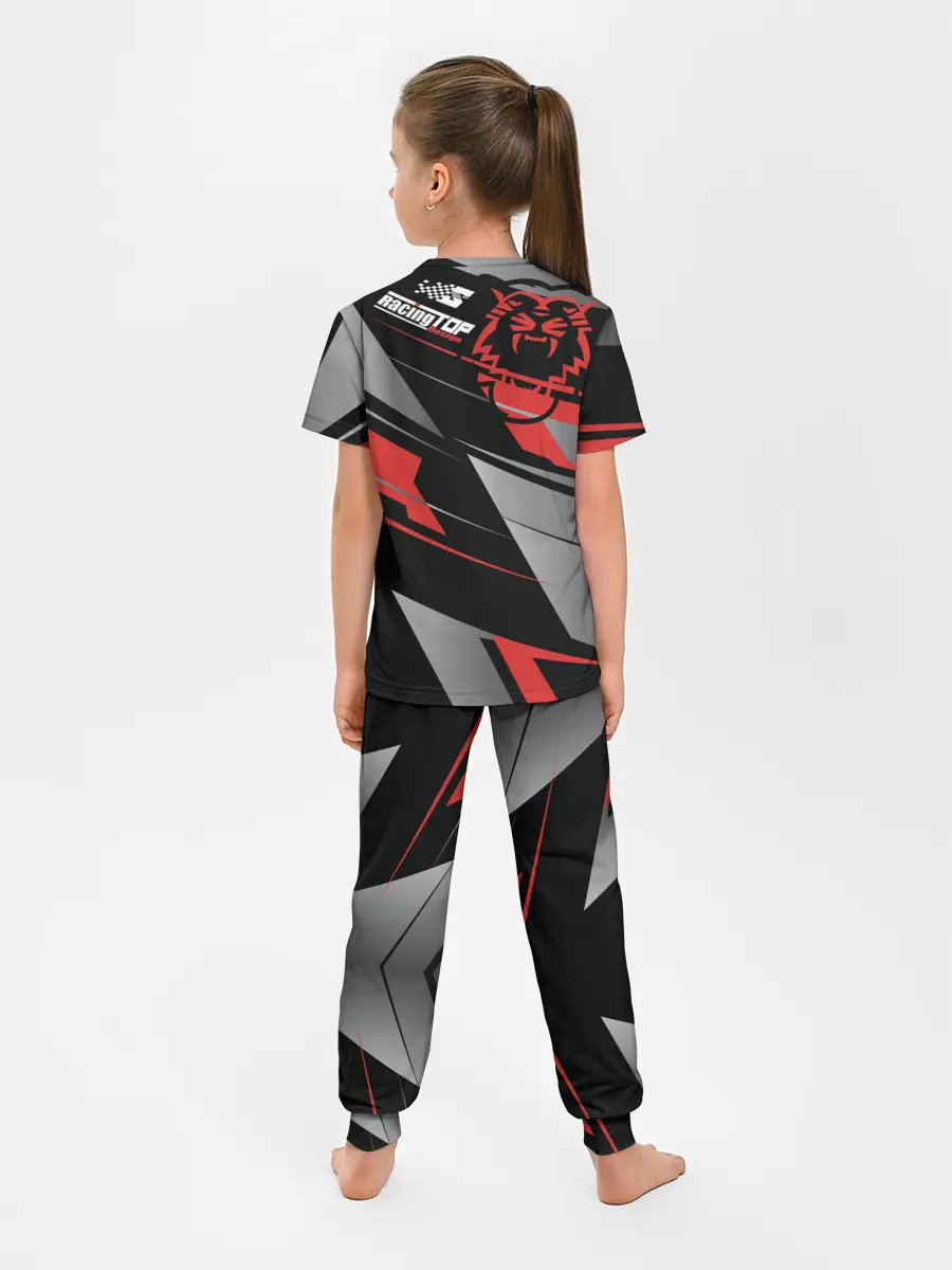Детская пижама с брюками / Форма для мотокросса FOX