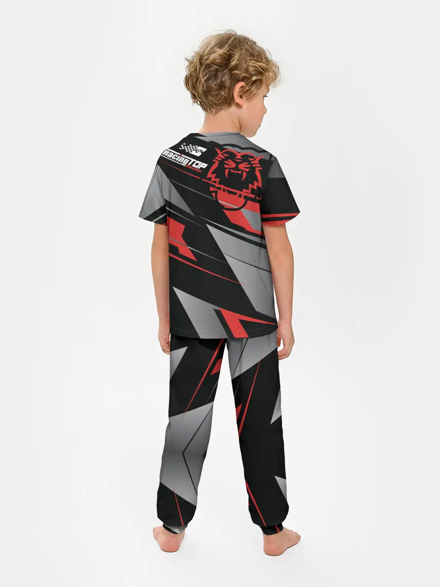 Детская пижама с брюками / Форма для мотокросса FOX