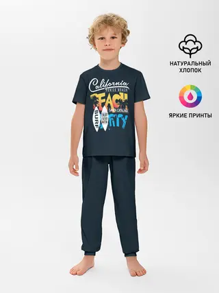 Детская пижама с брюками / Калифорния