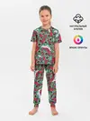 Детская пижама с брюками / РЭКИ КЯН ПАТТЕРН | SK8