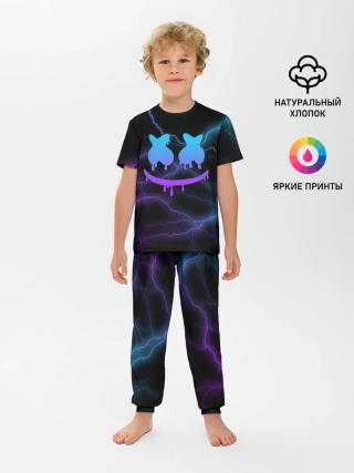 Детская пижама с брюками / Marshmello