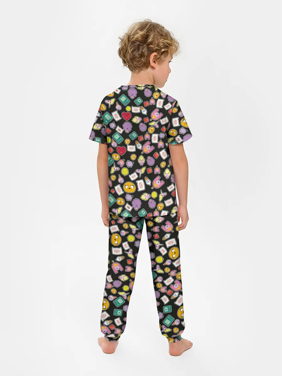 Детская пижама с брюками / Adventure Time stickers