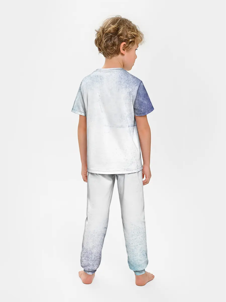 Детская пижама с брюками / Стена Аста Чёрный клевер