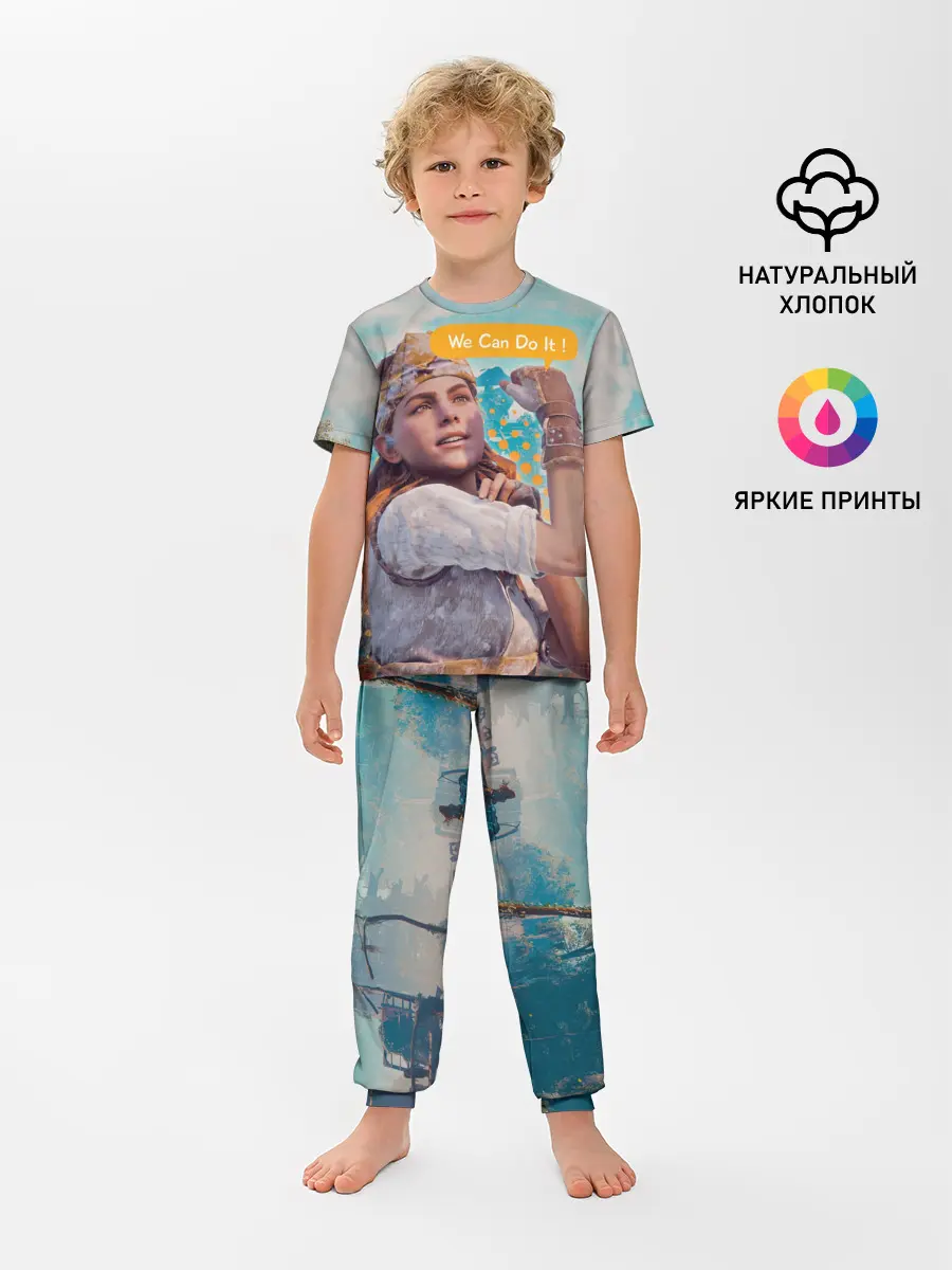 Детская пижама с брюками / HZD | We Can Do It!