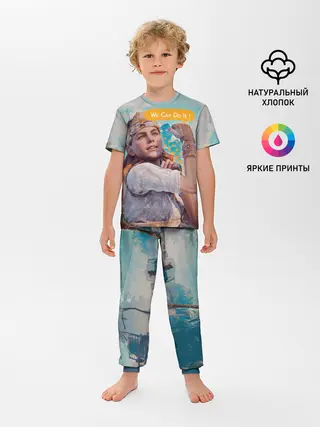 Детская пижама с брюками / HZD | We Can Do It!