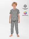 Детская пижама с брюками / Текстура далматина