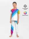 Детская пижама с брюками / РАДУЖНЫЕ ПОЛОСЫ | RAINBOW
