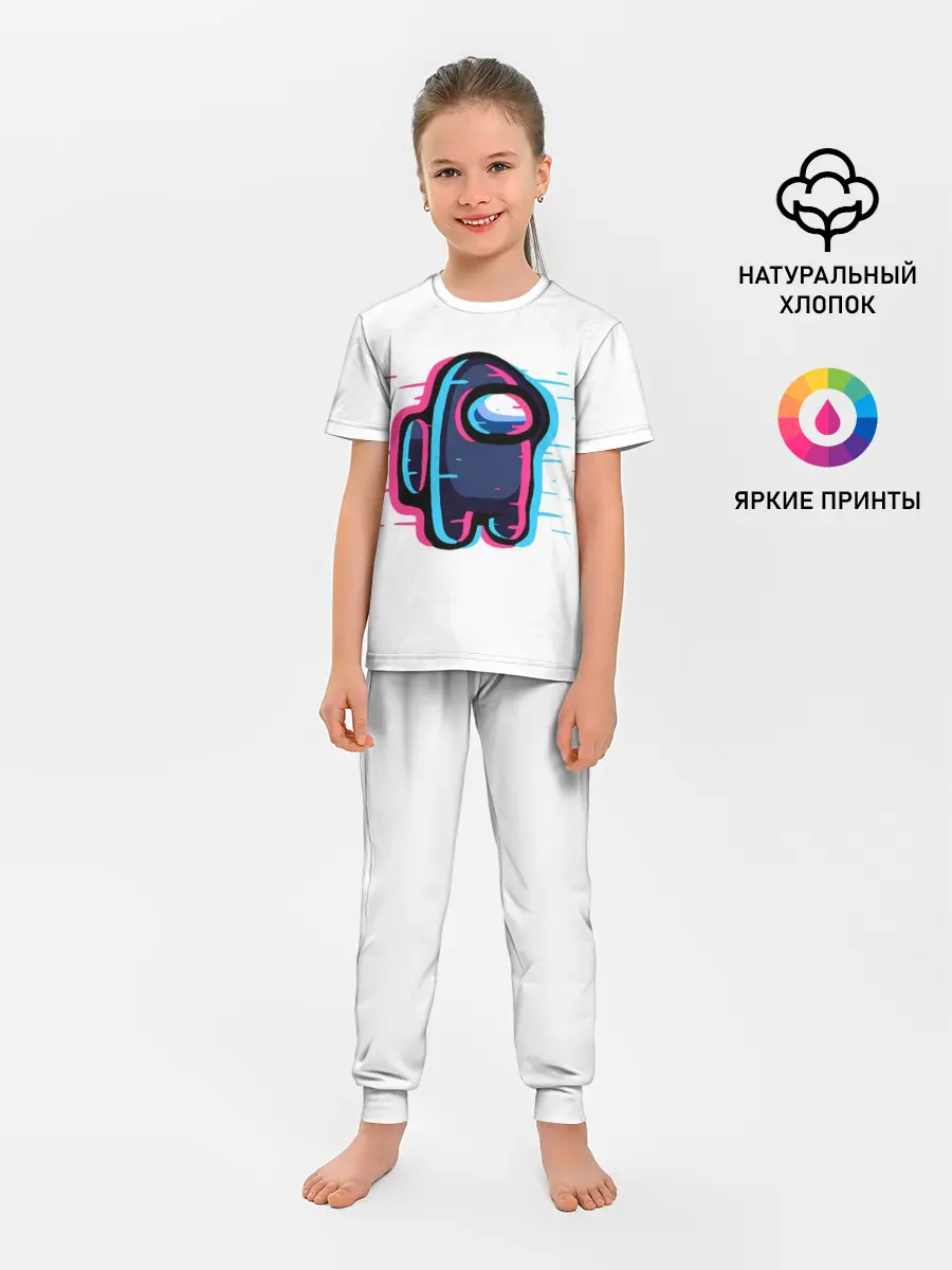 Детская пижама с брюками / Among Us