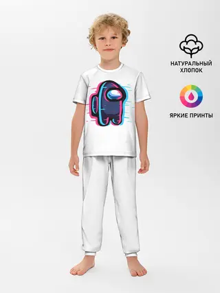 Детская пижама с брюками / Among Us