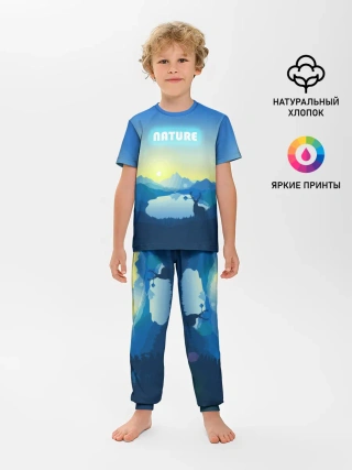 Детская пижама с брюками / NATURE