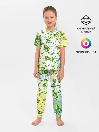 Детская пижама с брюками / JDM | ПАТТЕРН | ЯПОНОВОД