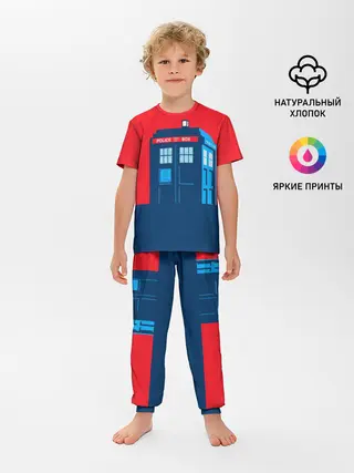 Детская пижама с брюками / IN TARDIS WE TRUST