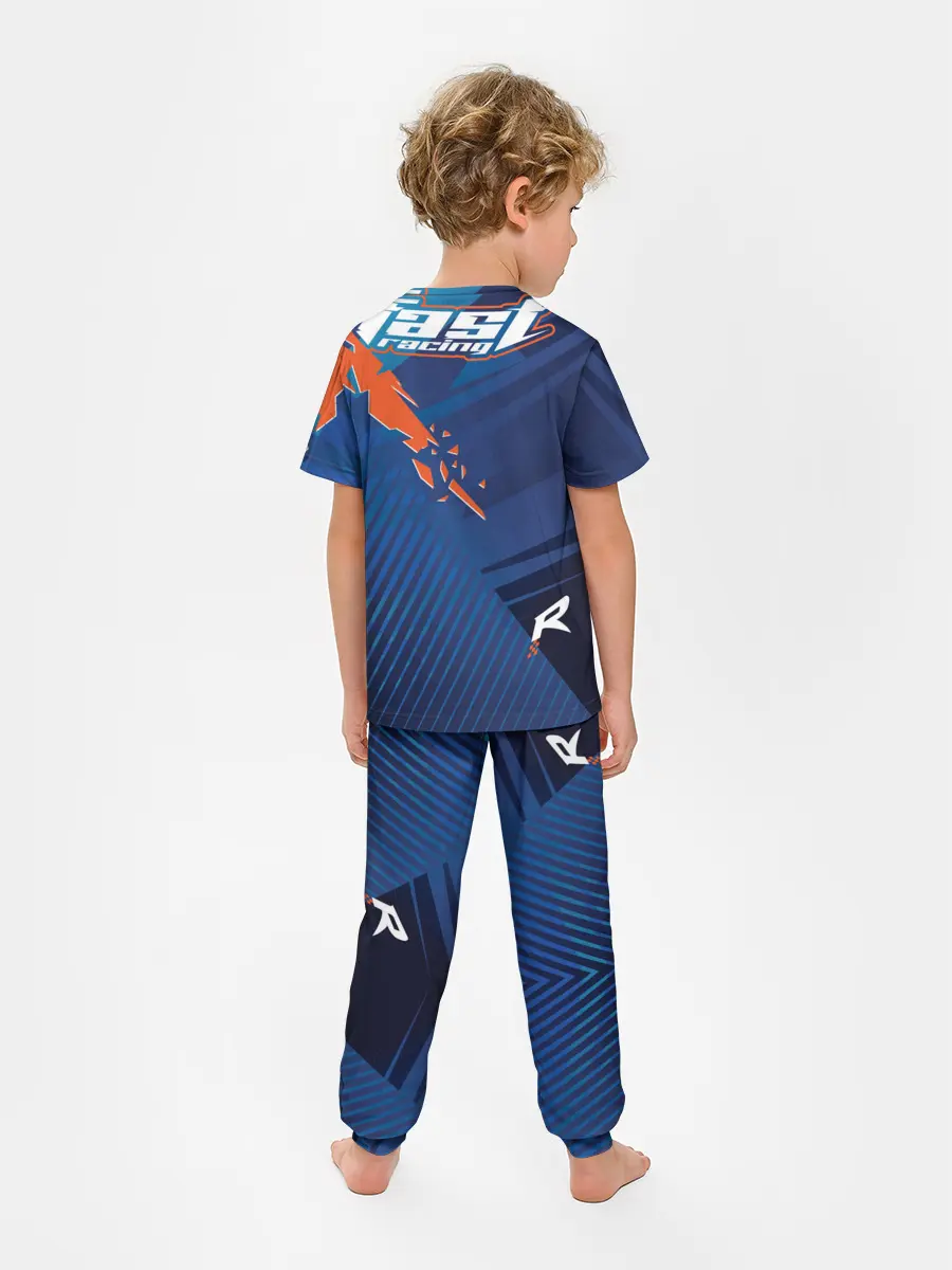 Детская пижама с брюками / Форма для мотокросса FOX
