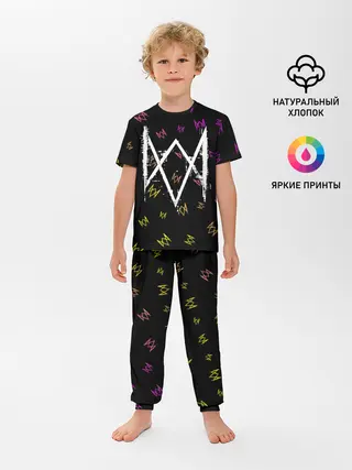 Детская пижама с брюками / WATCH DOGS LEGION / ВОТЧ ДОГС