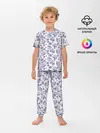 Детская пижама с брюками / Узор