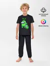 Детская пижама с брюками / Among us Lime+ kid lime