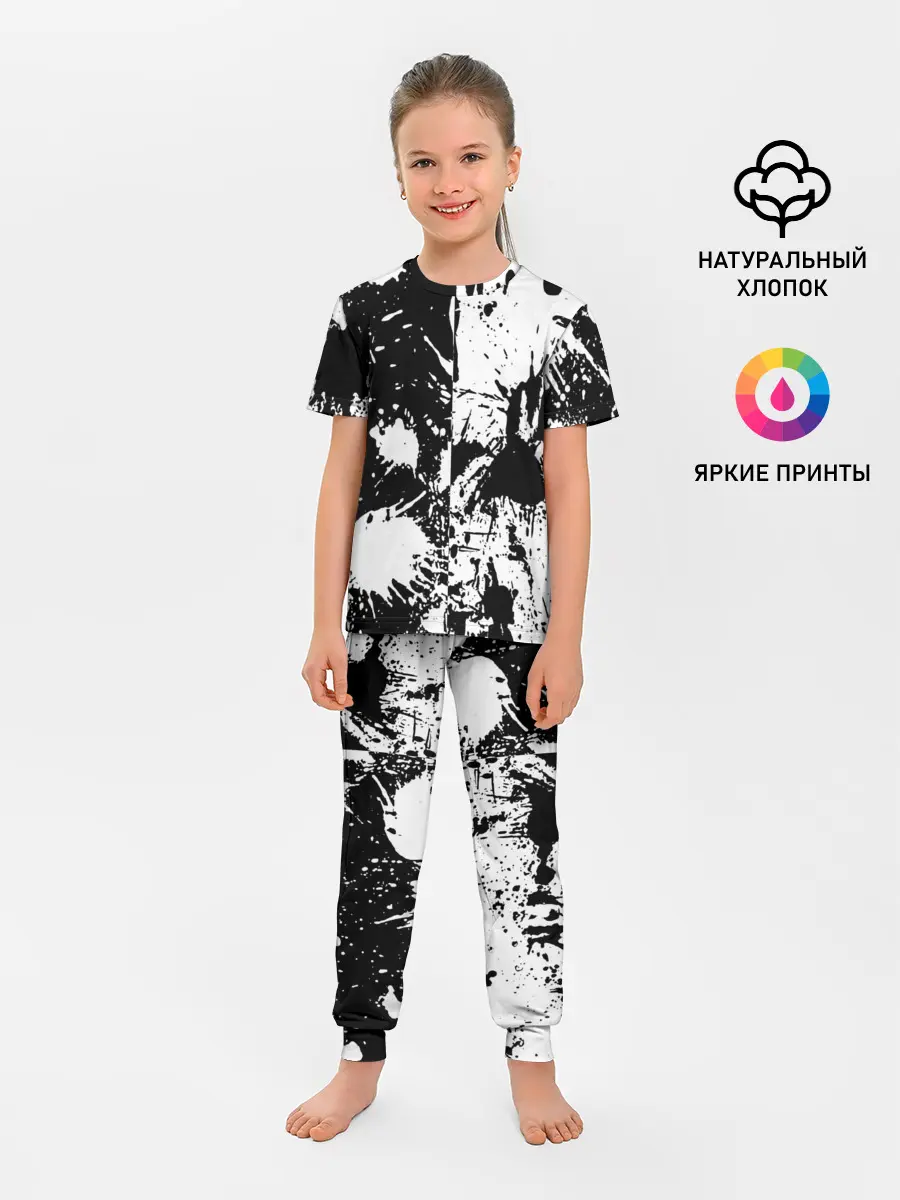 Детская пижама с брюками / КРАСКА И НИЧЕГО ЛИШНЕГО!