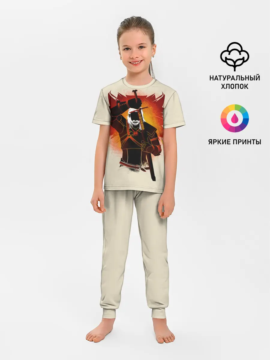Детская пижама с брюками / Ведьмак 3: Дикая Охота