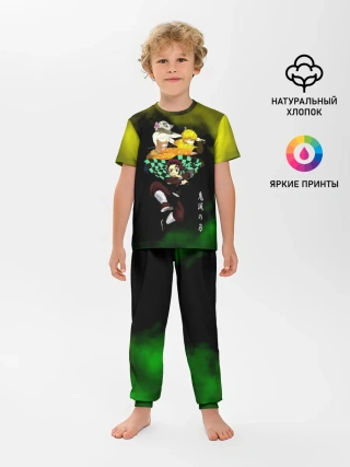 Детская пижама с брюками / Иноске Зеницу Танджиро