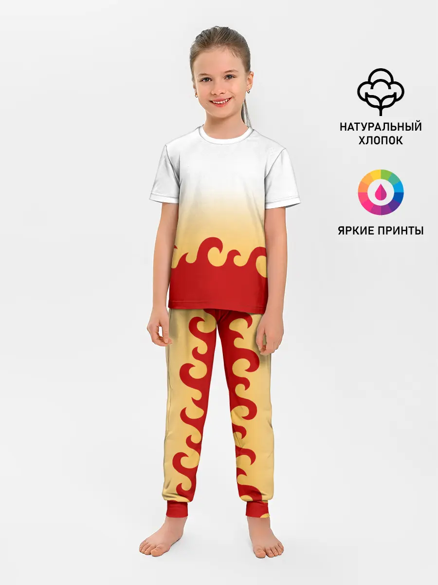 Детская пижама с брюками / ШИНДЖУРО РЕНГОКУ / KNY