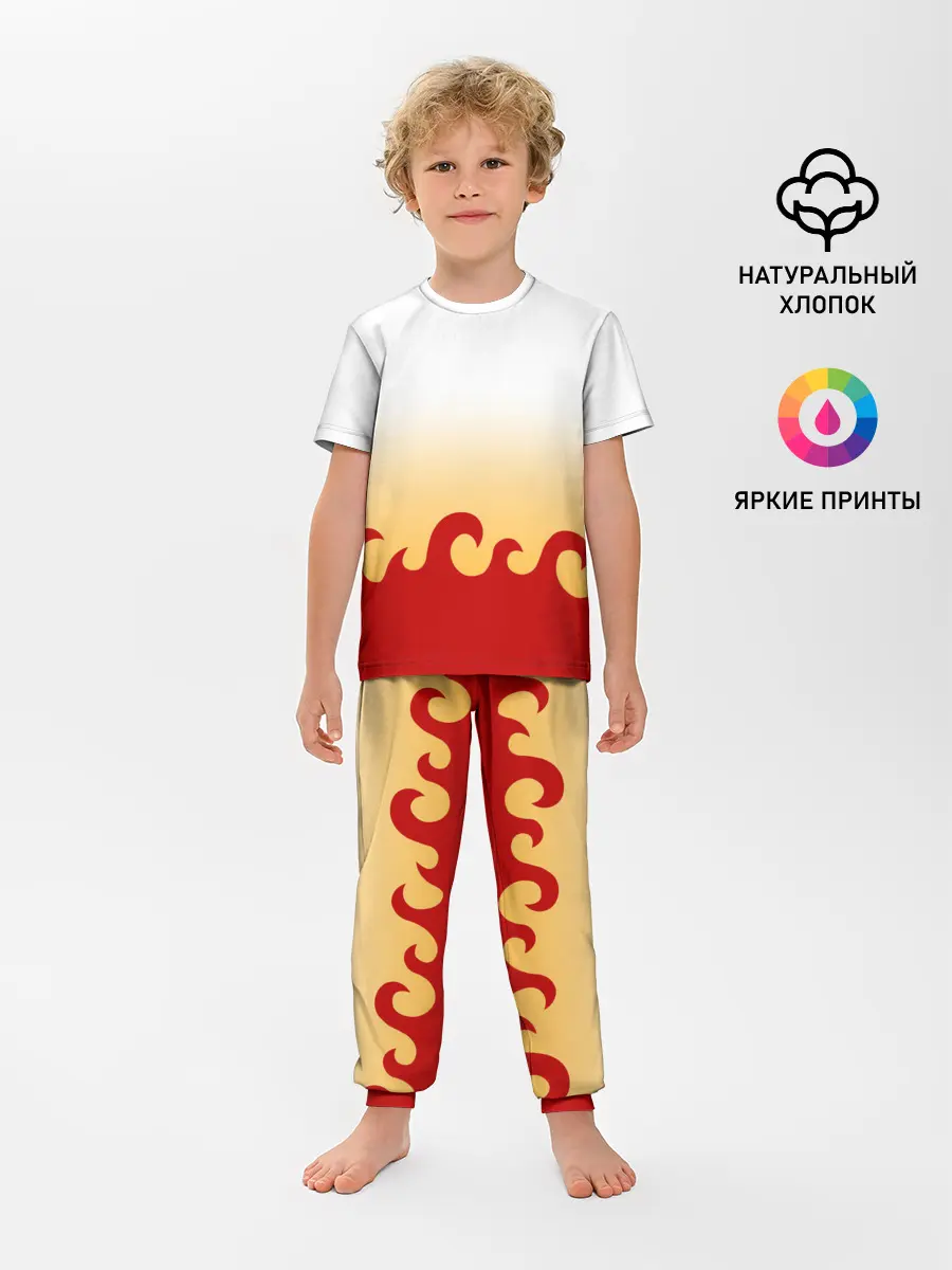 Детская пижама с брюками / ШИНДЖУРО РЕНГОКУ / KNY