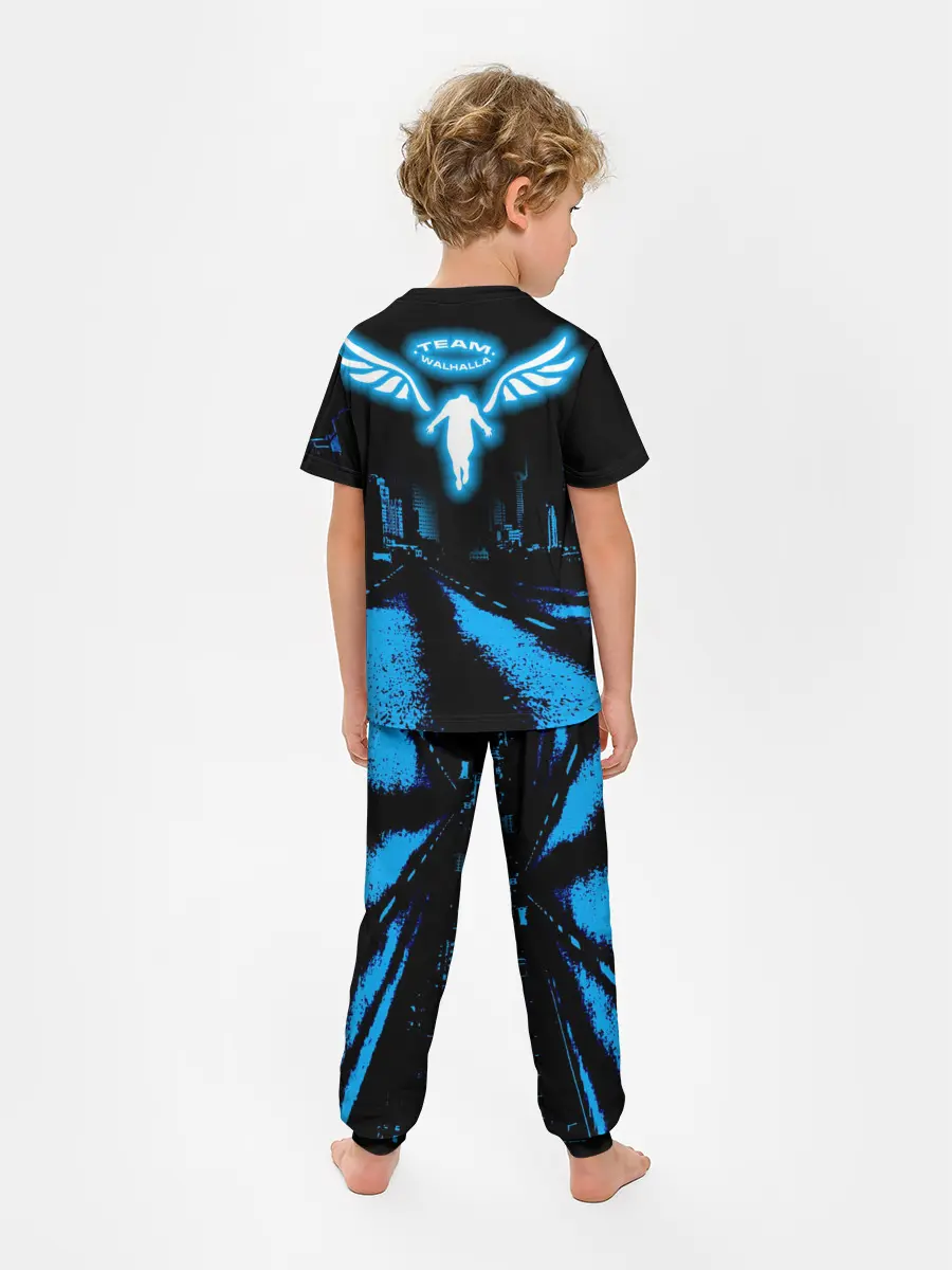 Детская пижама с брюками / Баджи На Байке