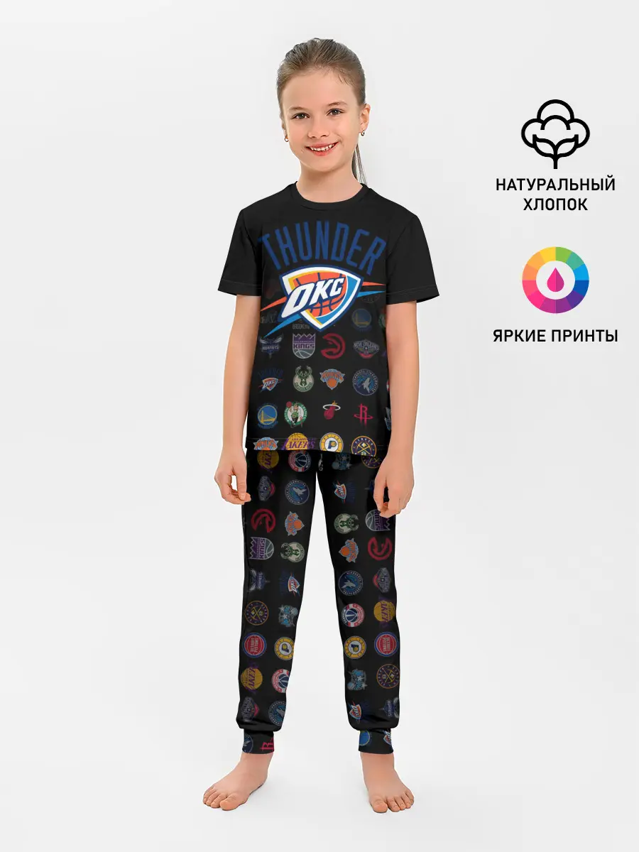 Детская пижама с брюками / Oklahoma City Thunder