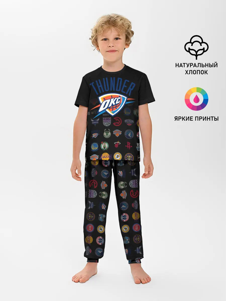 Детская пижама с брюками / Oklahoma City Thunder