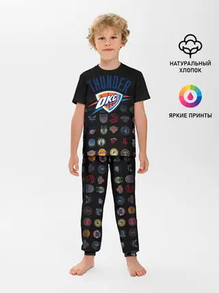 Детская пижама с брюками / Oklahoma City Thunder