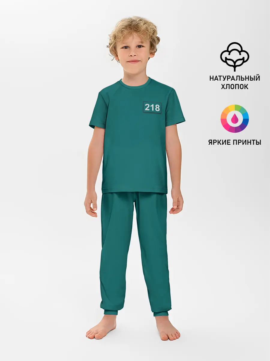 Детская пижама с брюками / Игрок 218.