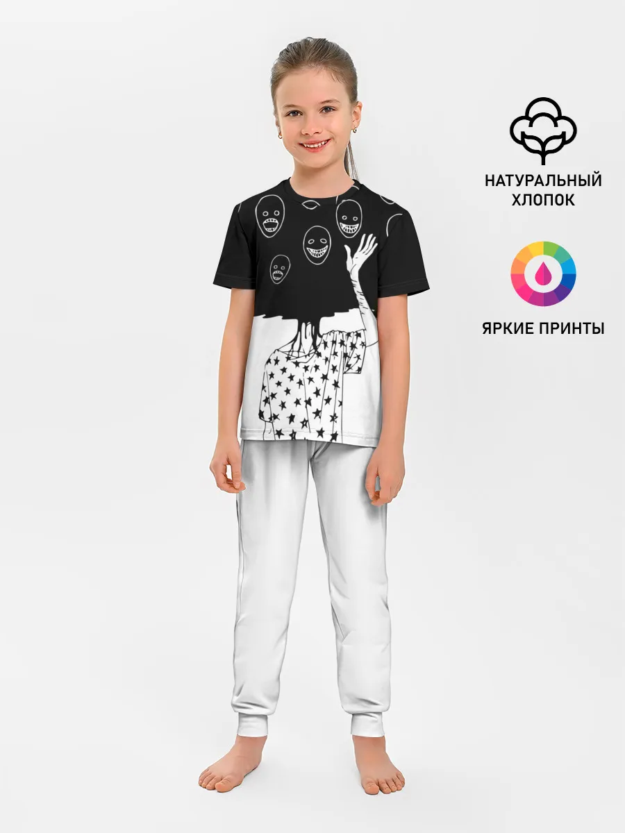 Детская пижама с брюками / Многоликий | Multi face