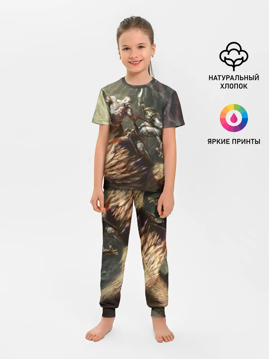 Детская пижама с брюками / Бог войны