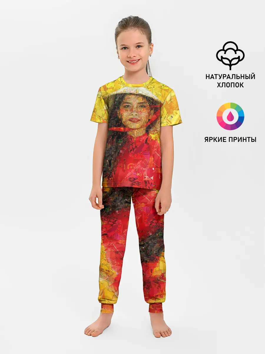 Детская пижама с брюками / Вьетнам