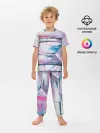 Детская пижама с брюками / Цветные мелки