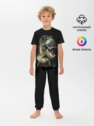 Детская пижама с брюками / Динозавр T-Rex