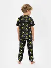 Детская пижама с брюками / неоновая абстракция