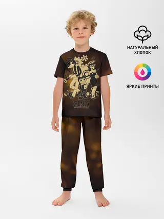 Детская пижама с брюками / Bendy and the ink machine