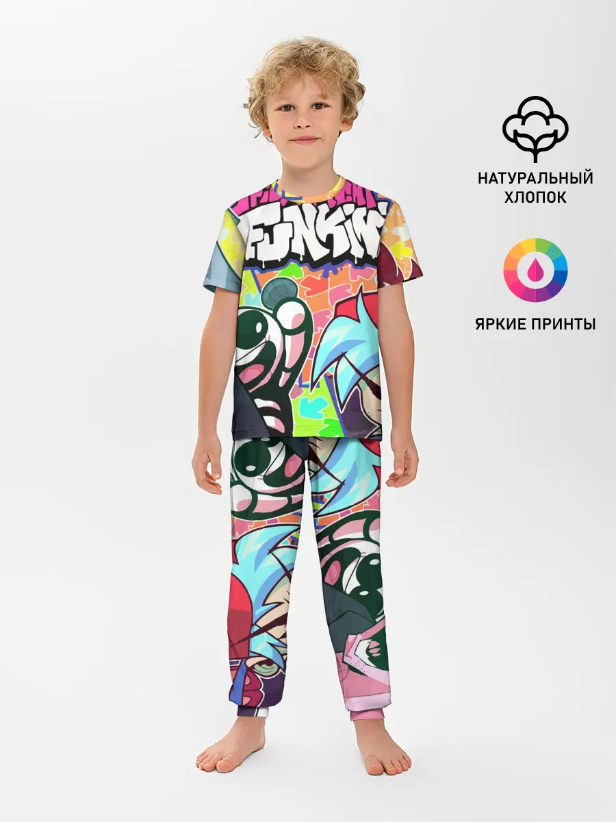 Детская пижама с брюками / Friday night funkin