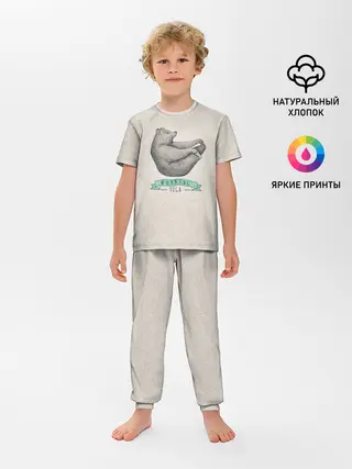 Детская пижама с брюками / Утренняя Йога